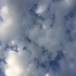 یک اسمان ابری