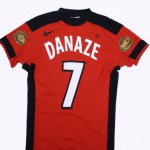 لباس منچستر یونایتد با شماره 7 و اسم دانیال و داشتن آرم باشگاه منچستر