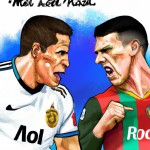 دعوای رونالدو با مسی
