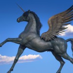 یک اسب بال دار