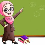 معلم فعال پرشور زن مسلمان
