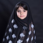 دختر چادری ایرانی