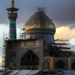 حرم امام رضا در لحظه زلزله با شدت 7 ریشتر
