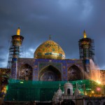 حرم امام رضا در لحظه زلزله با شدت 7 ریشتر