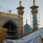 حرم امام رضا در لحظه زلزله با شدت 7 ریشتر