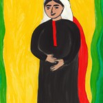 یک نقاشی شهید حججی