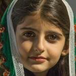 یک دختر بلوچ ایرانی