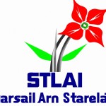 ترکیب آرم شرکت فولاد آلیاژی ایران و گل