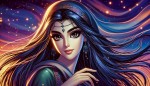شهرزاد ... شخصیتی از افسانه های ایرانی .... با موهایی بلند و مشکین و چشمانی فریبنده و صدایی دلنشین .... قصه گوی هزار و یکشب