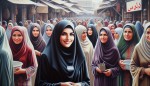 اسم حنیفا وسط دور اسم خانم های محجبه و چادری
