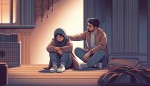 تصویری در زمینه کمک کردن به یک دوست ناامید را به من بده