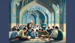 دورهمی پسر های ایرانی در مسجد