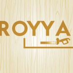 طراحی لوگو اسم Roya در زمینه شغلی ناخون کاری