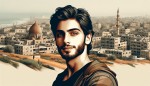 میتونی برام مرد غزه رو به تصویر بکشی به زیباترین شکل ممکن