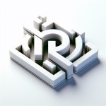 یک لوگو اسمی _برای کانال یوتیوب با  حروف RوN  _سه بعدی _ بک گراند سفید