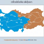 نقشه پراکندگی ترک زبان ها در ایران