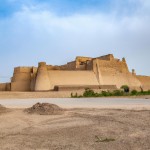 ارگ بم از دور و باز سازی شده