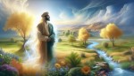 یک شهید ایرانی  35 ساله دوران جنگ  در بهشت