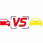 یک لوگوی یوتیوب بساز که در مورد مقایسه ی ماشین ها باشد و متنه cars vs هم به صورت گرافیکی روی لوگو باشد در نظر بگیر که عکس عکس لوکو میباشد و مرکز تصویر چیدمان انجام باید بشود