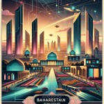 پوستر آینده شهر بهارستان استان اصفهان