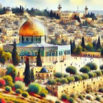 تصویر قدس با بک گراند گلزار