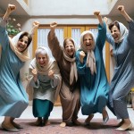 چهار بانوی زیبای ایرانی در محدوده سنی ۵۰ سال که مدیران یک تعاونی مسکن بانوان در تهران هستند از فروش پروژه های تعاونی و به پایان رسبدن مشکلات مالی تعاونی ابراز خوشحالی شدید می کنند و در بزمی کوچک دور هم جمع شده اند تا رقص و پایکوبی کنند
