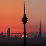 ترکیب برج میلاد تهران و برج خلیفه دبی