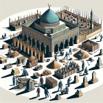 تصویری از بازسازی حرم امام حسن مجتبی (ع) در قبرستان بقیع ایجاد کن