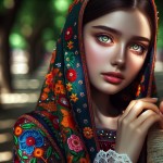 دختر نوجوان ایرانی