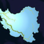 نقشه ایران بدون نوشته