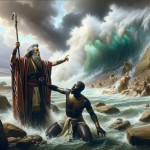 غرق شدن فرعون توسط موسی