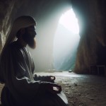 محمد پیامبر در غار حرا