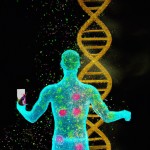 عکس Dna ارتقا یافته در بدن یک فرد