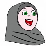 تصویر یک زن با حجاب