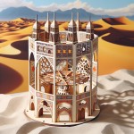 طراحی سایه بان کودک ایده بادگیر یزد