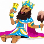 پادشاه هخامنشی حین بستنی خوردن