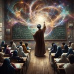 یک معلم ایرانی در کلاس درس