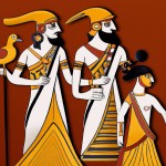خانواده کوروش کبیر کنار هم
