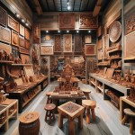 فروشگاه مصنوعات چوبی دکو والا
