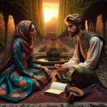 گفتگوی عاشقانه ایرانی اسلامی