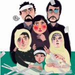 خانواده ایرانی ۴ نفره با بیماری