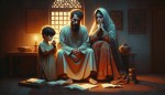 تصویر یک پدر و مادر و فرزند ایرانی که با مشکلات  طلاق ، تربیت نادرست ، نبود سواد تربیتی