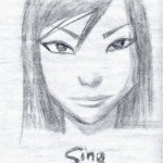 تصویر برای پروفایل کانال تلگرام که در تصویر نام sina هم به کار رفته باشه