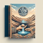 طرح جلد برای کتاب احکام وضو، غسل و تیمّم با فارس