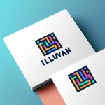 لوگوی برند Illuvan می خوام با پس زمینه ی سفید و جوان پسند و استفاده از طرح های مینیمال و جذاب ، تولید طرح هندسی از ترکیب حروف illuvan ، شبیه شدن به لوگو های برند های معروف خارجی استفاده از ترکیب رنگی جذاب و طرح بیاد ماندنی باشد