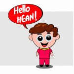 سلام یک تصویر از یک پسربچه ایرانی با لباس قرمز