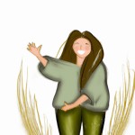 دختر ایرانی که یک زندگی شاد و سالم دارد