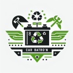 .  لوگو با نام car batron باید به خرید و فروش باتری‌های فرسوده ماشین و مفهوم بازیافت مرتبط باشد.
2. رنگ‌ها:
- سبز (برای نماد بازیافت و حفاظت از محیط زیست).
- رنگ‌های مکمل مانند مشکی یا خاکستری.
3. عناصر تص