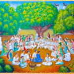 نقاشی درباره تجلیل از خیرین مدرسه‌ساز