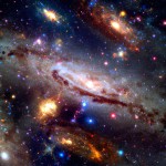 تصویری پیچیده و زیبا از جهان هستی با تمام موجودات